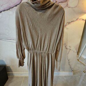 Vintage Norma Walters Beige Dress